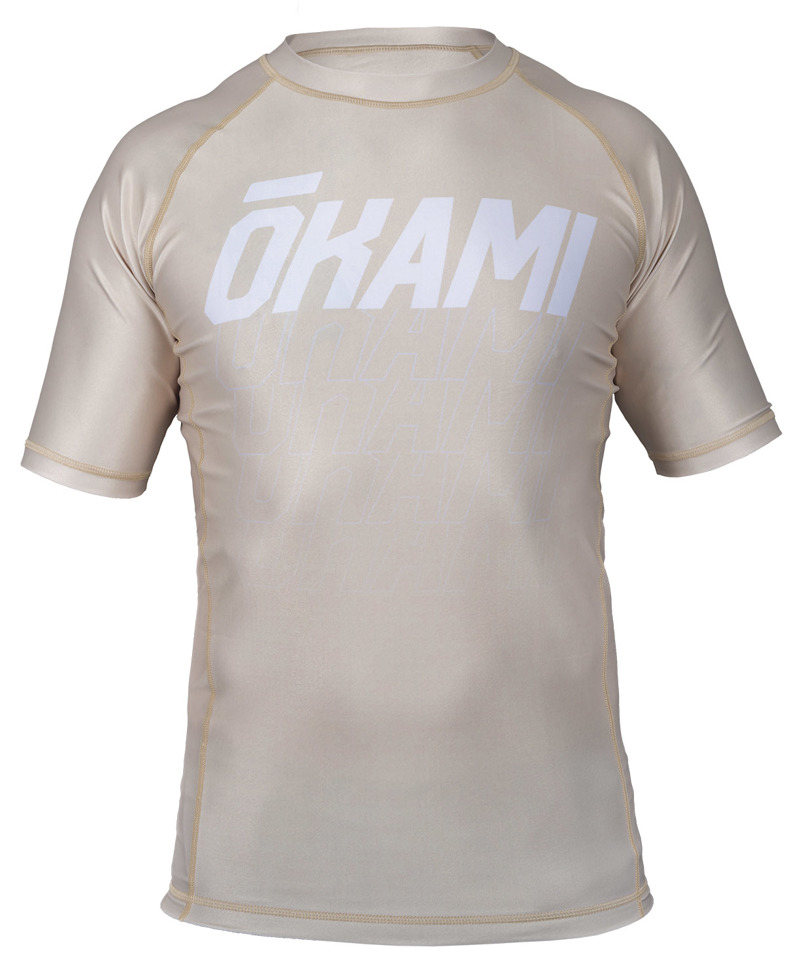 Okami LOGO rashguard -SAND
